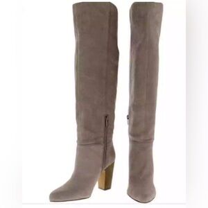 EUC Vince Camuto Womens Corinne Nubuck Over-The-Knee Boots